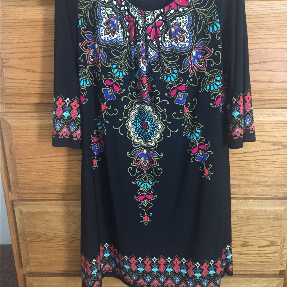 Black Knee Length Dress